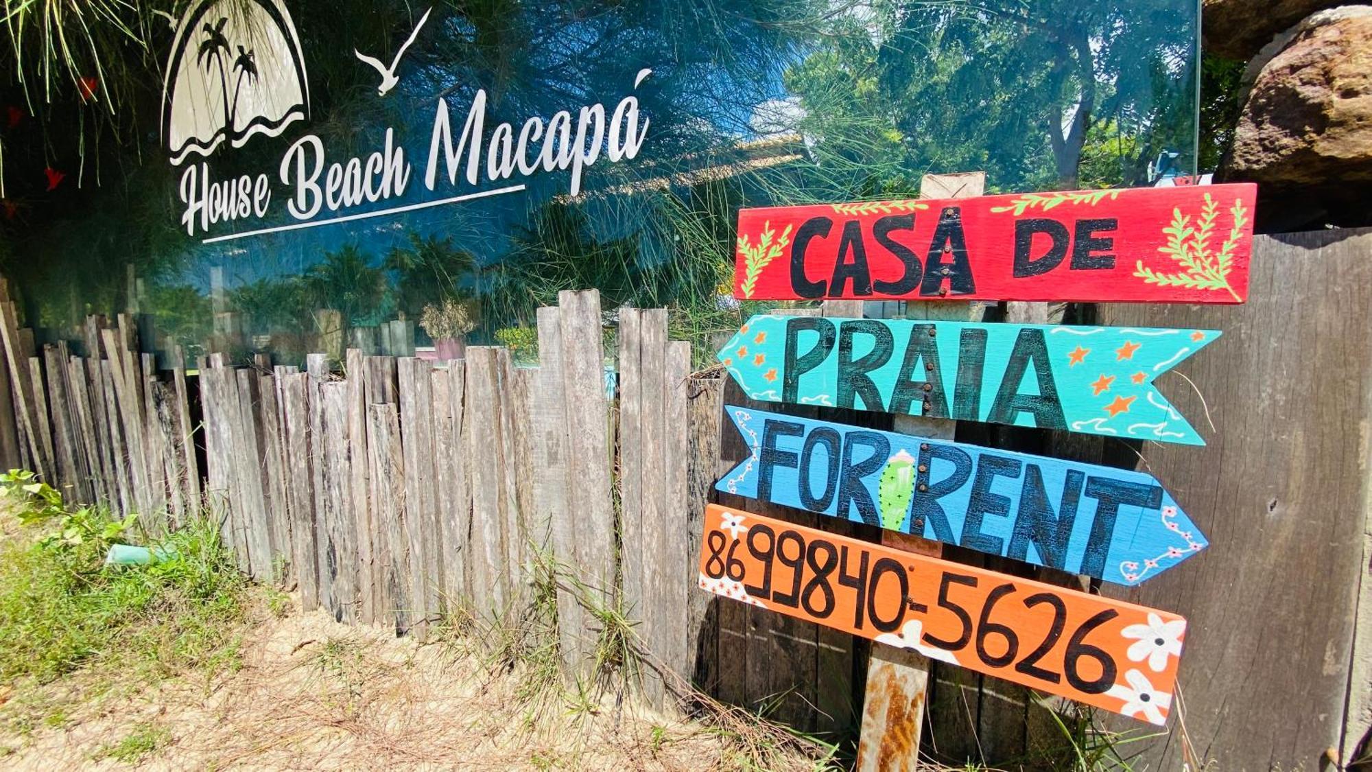 House Beach Macapa - Praia De Macapa Εξωτερικό φωτογραφία
