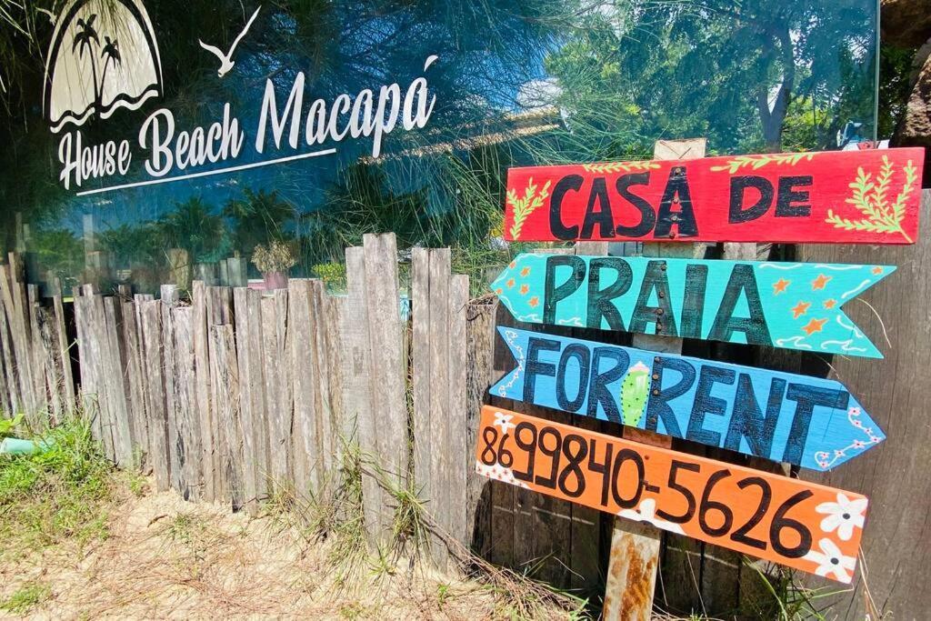 House Beach Macapa - Praia De Macapa Εξωτερικό φωτογραφία
